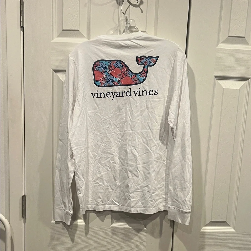 NWT-Vineyard Vines BoysClassic White Long Sleeve Tee